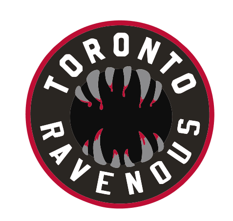Toronto Raptors Halloween 2016-Pres Primary Logo iron on heat transfer